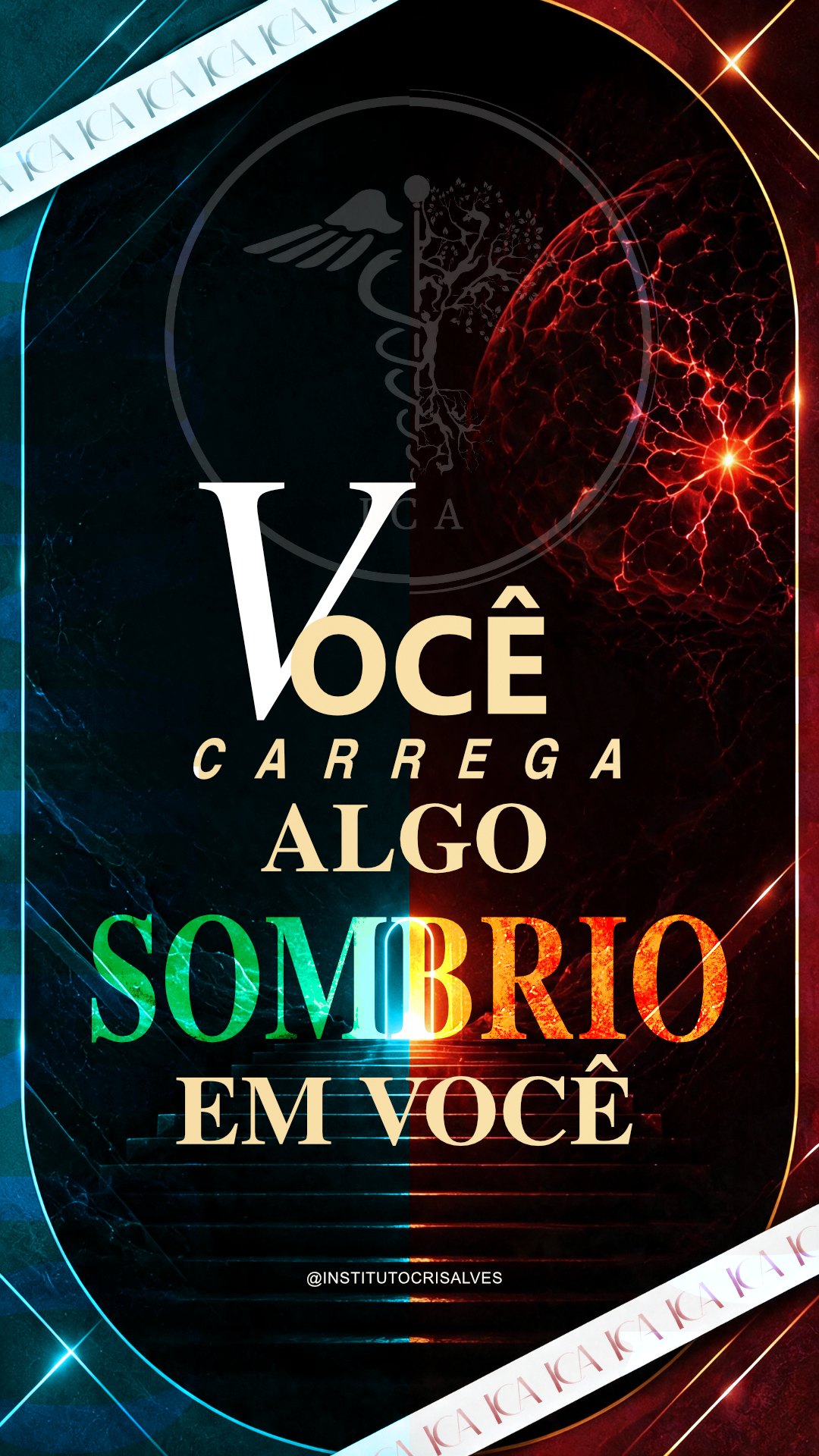 Capa Você carrega algo sombrio em você
