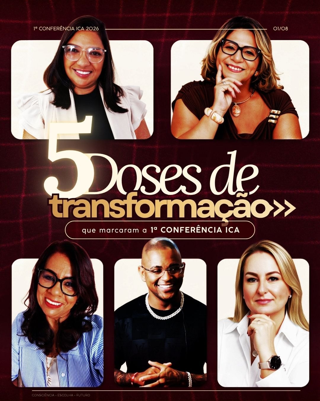 5 doses de transformação